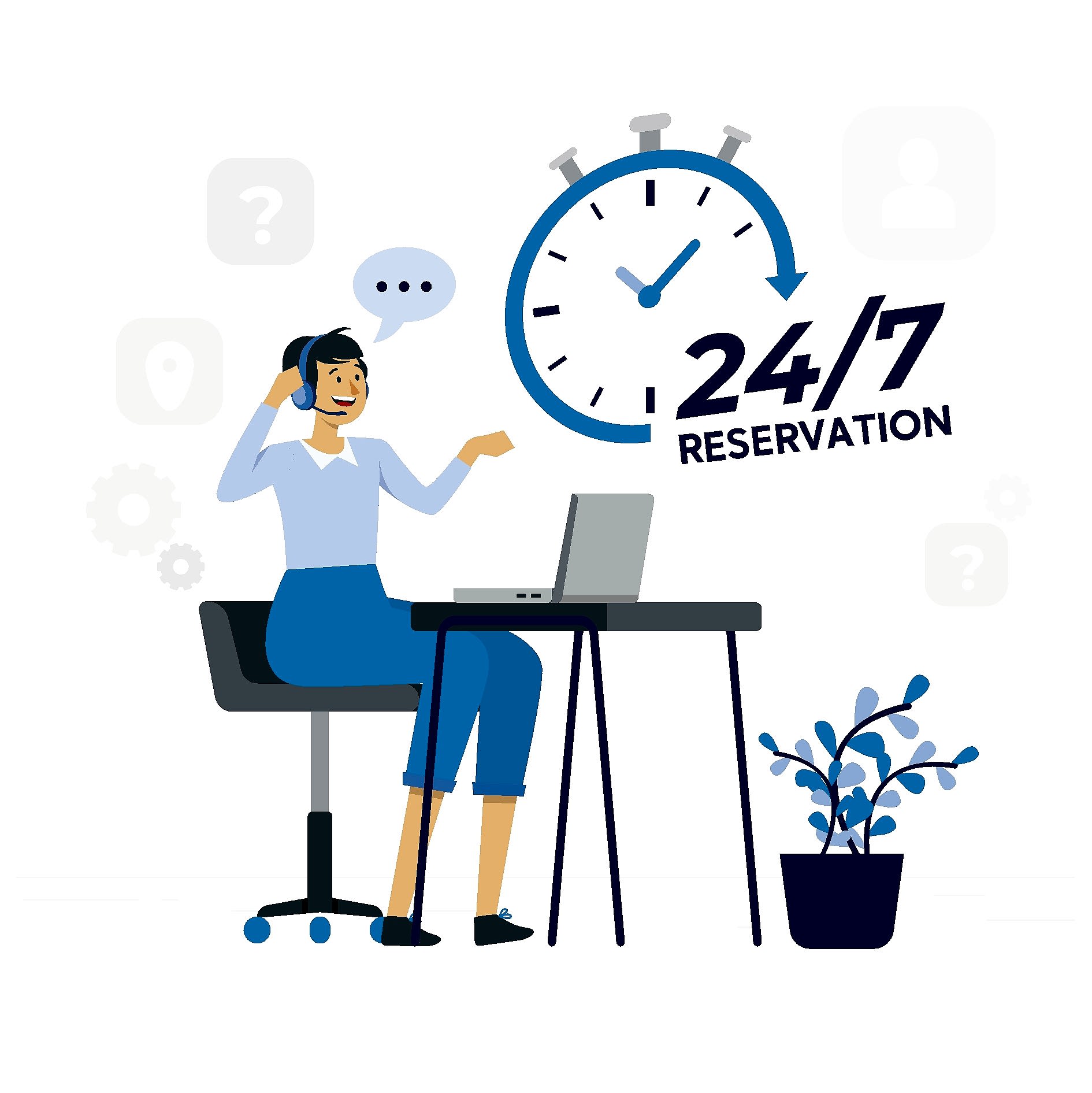 Artık 7 Gün 24 Saat Rezervasyon Alabilirsiniz!